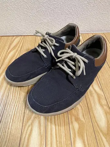 클락스 캔버스 스니커즈 25.5cm STEP ISLE LACE