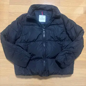 MONCLER 블랙 여성용 다운 자켓