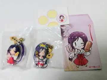 러브 라이브 칸다묘진 콜라보 스트랩 토죠 노조미 덤 복주머니