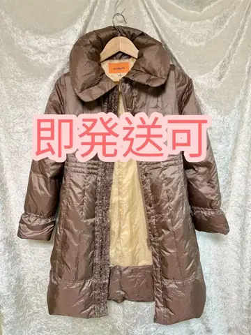 [ Suna Una ] 브라운 롱 다운 자켓