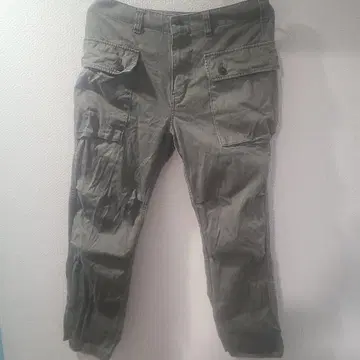 AVIREX 에어로 카고 팬츠 레귤러 핏 밀리터리 올리브 L