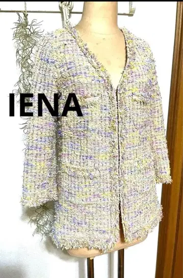 [ 봄 상품 ] IENA 다색 노카라 자켓