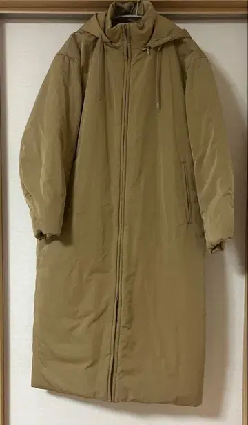 23구 베이지 다운 자켓 사이즈 38