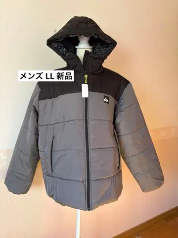 새상품 남성용 XL QUIKSILVER 퀵실버 충전솜 점퍼