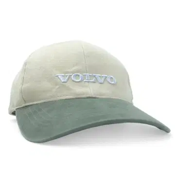 VOLVO 빈티지 캡 샌드/올리브 볼보 투톤