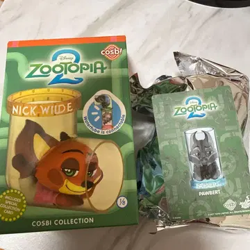 주토피아 2 닉 와일드 피규어