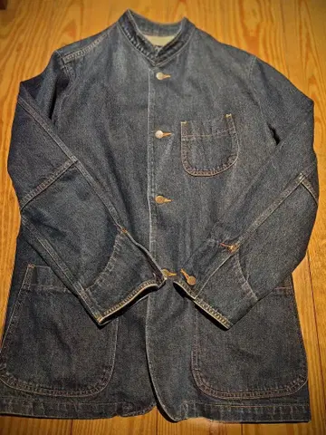 에디바우어 eddie buer 데님 자켓 인디고