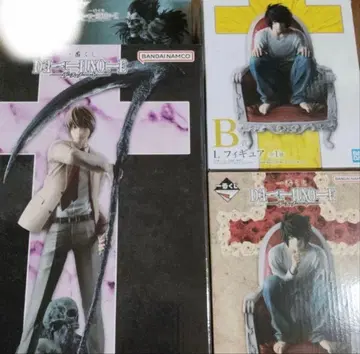 제일복권 데스노트 A B D 라스트 원 피규어 4체 세트