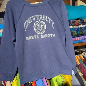 Champion 올드 맨투맨 네이비