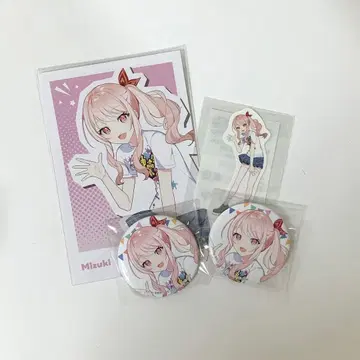 프로세카 카미고 축제 아키야마 미즈키 캔뱃지