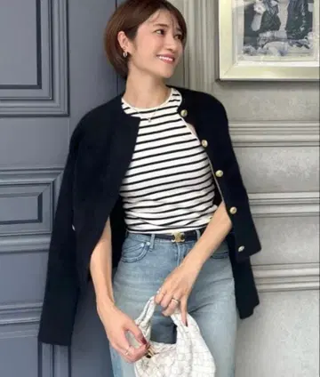 아뉴앙스 라쿤 블렌드 노카라 자켓