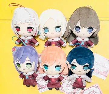 러브 라이브! 하스노소라 큐루마루 봉제 인형 마스코트 6종 세트