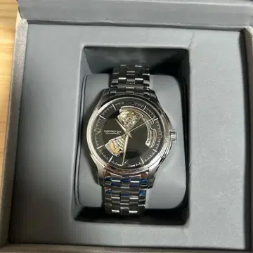 해밀턴 자동 와인딩 손목시계 블랙