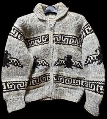 KANATA 카나타 코위찬 니트 썬더버드 이글 캐나다