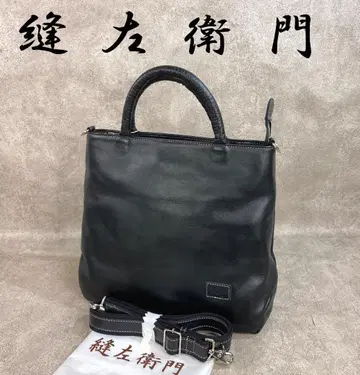 [ 미사용 ] 누이사에몬 토마손 일본제 소가죽 2웨이 핸드백