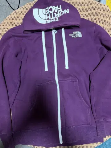 THE NORTH FACE 퍼플 후드티