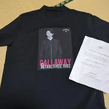 CALLAWAY 블랙 셔츠 1982년 설립