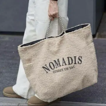 NOMADIS 노마디스 보아 토트백 아이보리