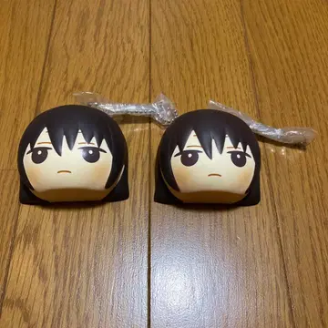 은혼 가츠라 코타로 폭신폭신 스퀴즈 빵 마스코트 2개 세트