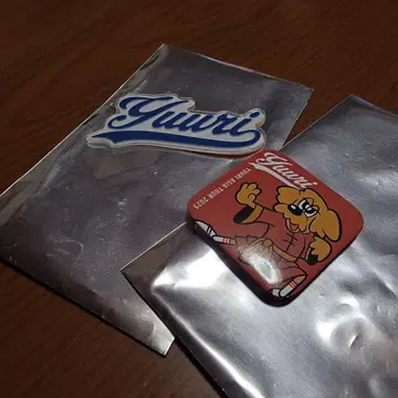 유리 ASIA TOUR 2025 랜덤 복권 아크릴 스티커 캔뱃지