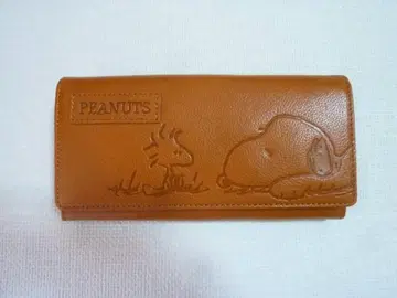 [ 새상품 ] SNOOPY 카브세 장지갑 SNPY-73054 카멜