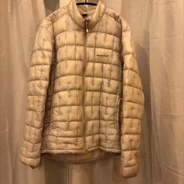 montbell 완판 색상 플라즈마1000 다운 자켓 라이트 그레이