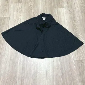 폴앤조 시스터 판초 무지 2 시크 노옴코어 리본