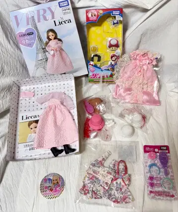 리카짱 1/6 인형 아웃핏 드레스 스탠드 모자 여러가지 세트