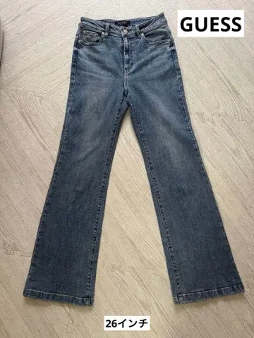 GUESS 게스 플레어 데님 데님 팬츠 26