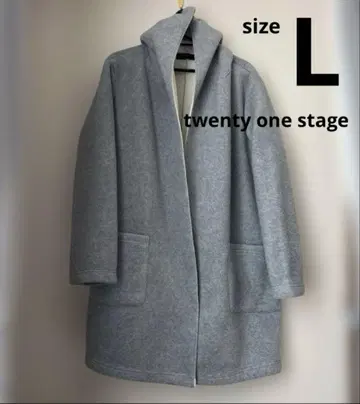 [ twenty one stage ] 오픈 프론트 가디건 L