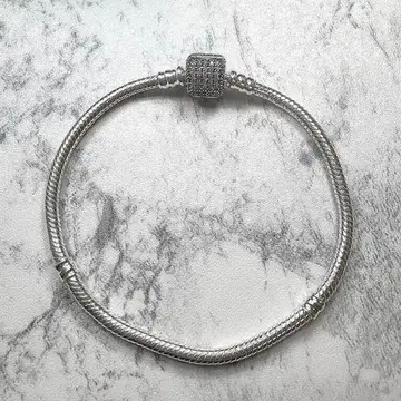 판도라 실버 팔찌 20cm