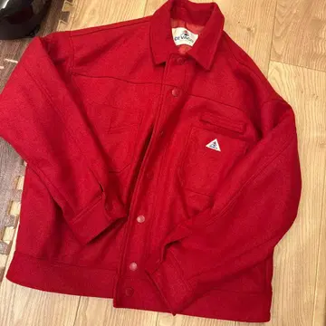 GEVACO 레드 자켓 울 혼방