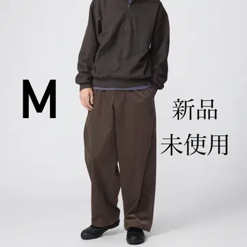 유니클로 u 코듀로이 유틸리티 팬츠 브라운 미사용 새상품