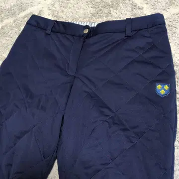 캘러웨이 네이비 퀼팅 팬츠 M