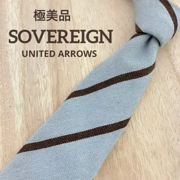 컨디션 최상 소버린 유나이티드 애로우즈 이탈리아제 넥타이 스트라이프