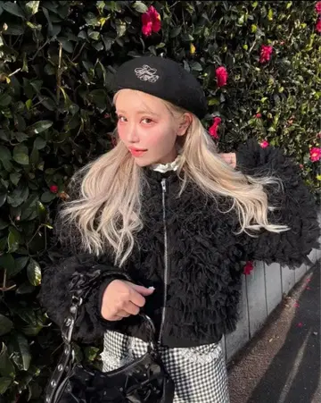 'Ballerina' 볼륨 튤 재킷