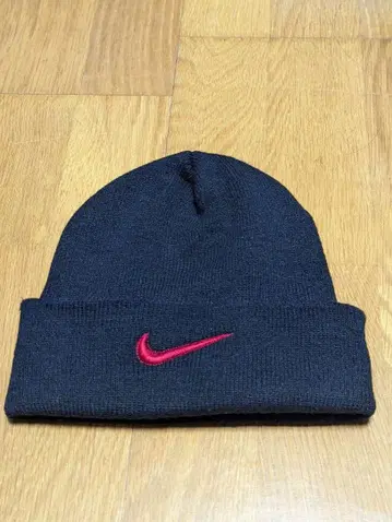 진품 부츠 Nike 블랙 니트 모자