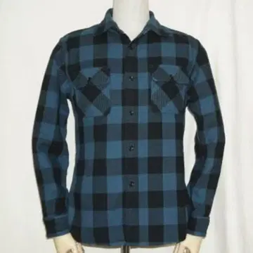 새상품급! DELUXEWARE 디럭스웨어 HV-00 US.L 플란넬 셔츠