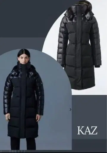 MACKAGE KAZ 블랙 롱 다운 자켓