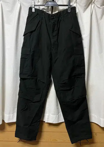 descendant D-65M 카고 팬츠 블랙