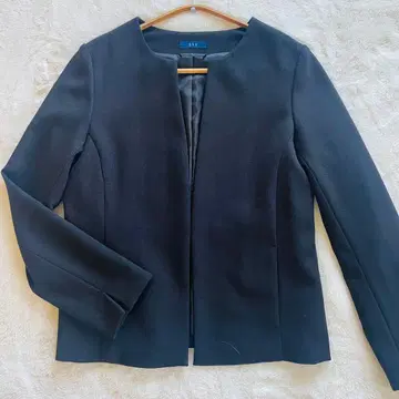 a.v.v 노카라 자켓 블랙 M