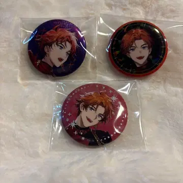 키타미 유세이 캔뱃지 3종 세트 1