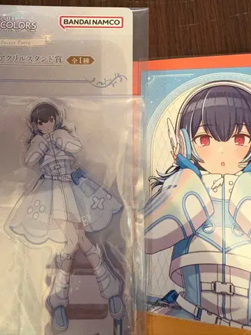 제일복권 아이돌마스터 샤이니 컬러즈 린세 아크릴 스탠드 & 안내장