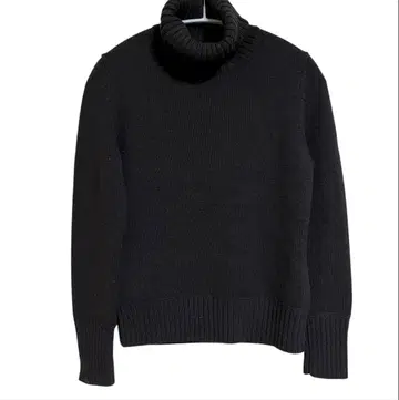 언타이틀 터틀넥 울 100% 블랙 3