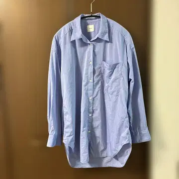 Spick&Span 50 코튼 오버 셔츠