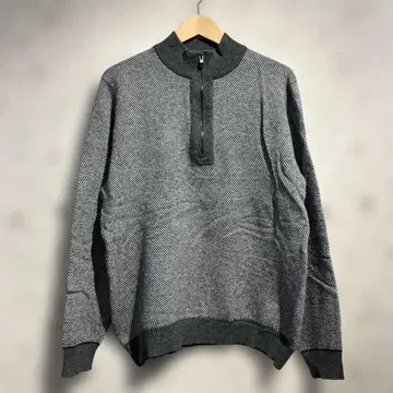 00s DKNY 하프 ZIP 니트 다나캐런 Y2K