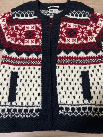 CHILD WOMAN 네팔 핸드 니트 가디건