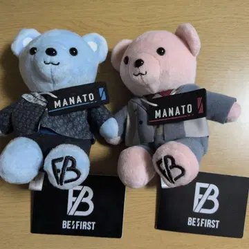 BE:FIRST 마나토 곰 봉제 인형 2개 세트