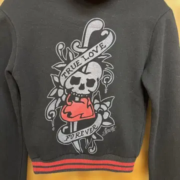 SAILOR JERRY 스컬 그래픽 후드티