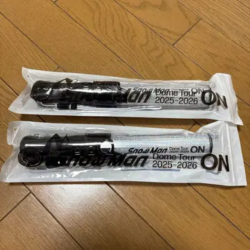 Snow Man Dome Tour ON 2025-2026 응원봉 2개